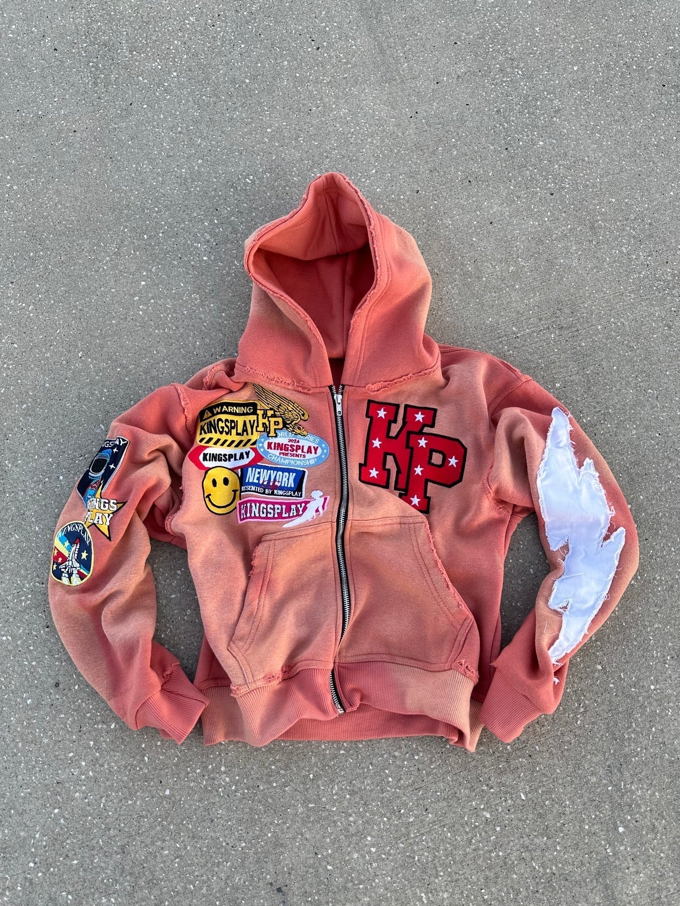 Viva™ | Kingsplay Patchwork Hoodie