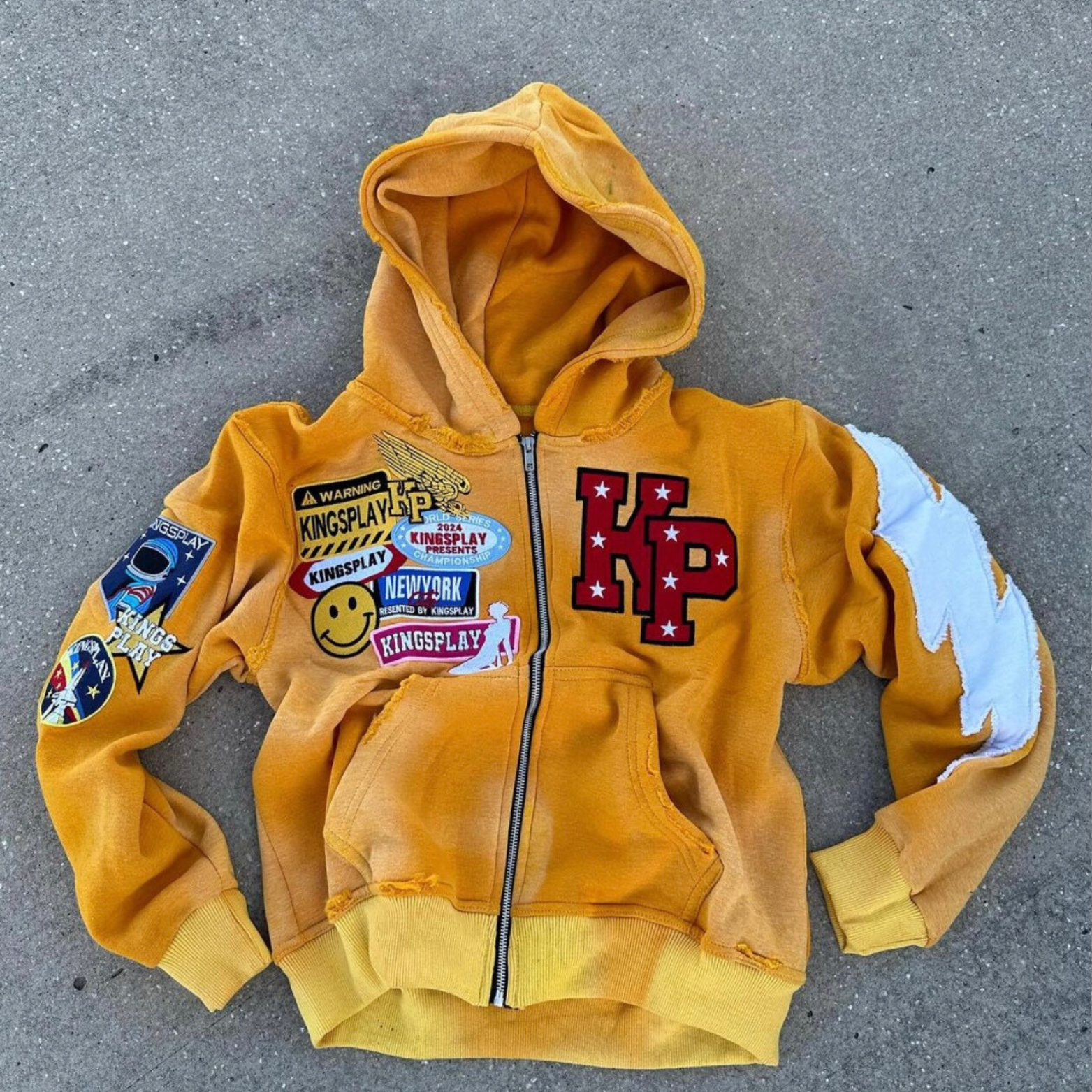 Viva™ | Kingsplay Patchwork Hoodie