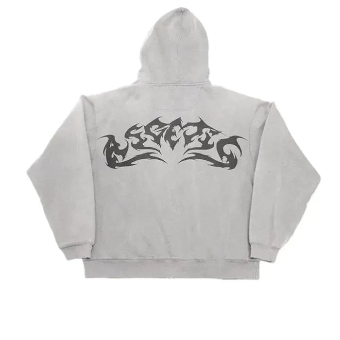 Viva™ | Vintage Flame Zipped Hoodie
