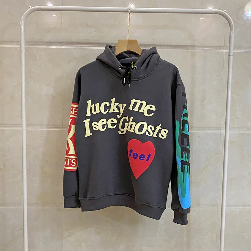 Viva™ | See Ghosts Oversized Hoodie