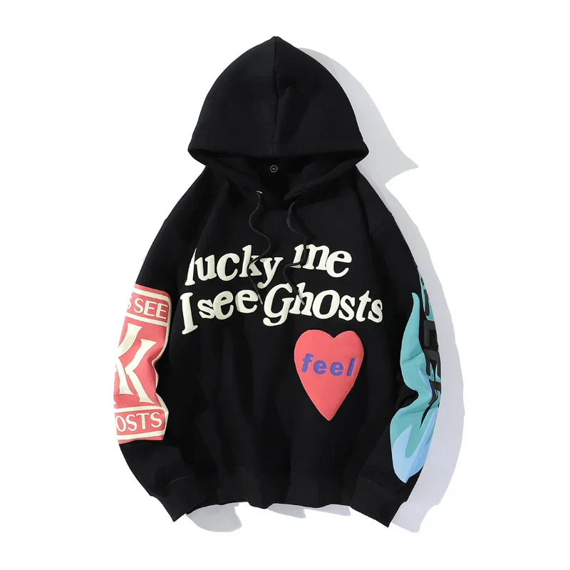 Viva™ | See Ghosts Oversized Hoodie