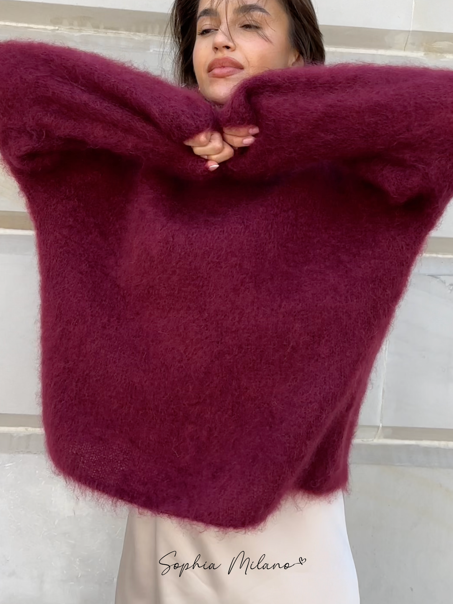 Viva™ | Mohair Crewneck